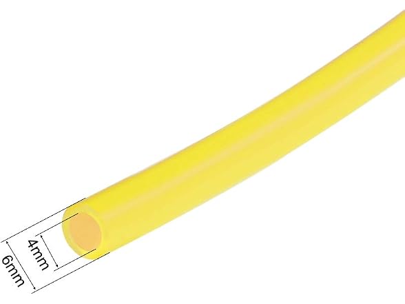uxcell Silicone Tube, 5/32"(4mm) ID x 1/4"