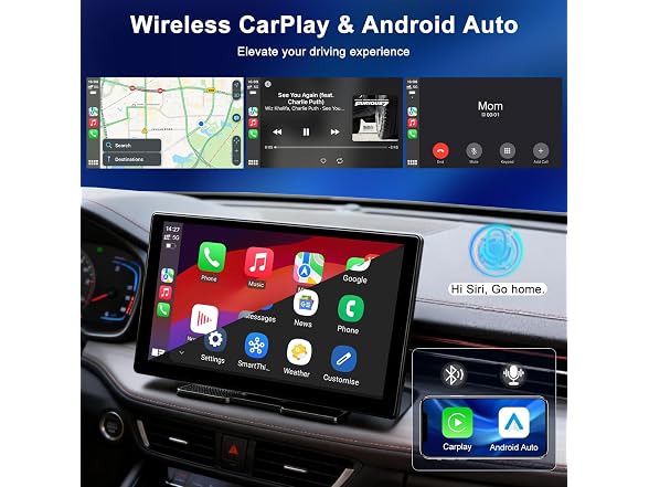 Accfly Wireless CarPlay Car Screen
