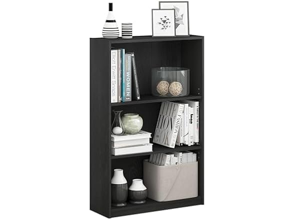 FURINNO JAYA Simple Home 3-Tier Adjustab