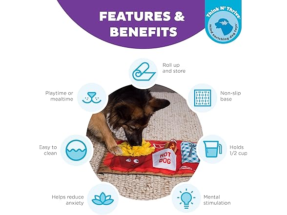 Outward Hound Activity Matz Fast Food Fun
