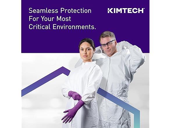 Kimtech Purple Nitrile Exam Gloves Small 100pk