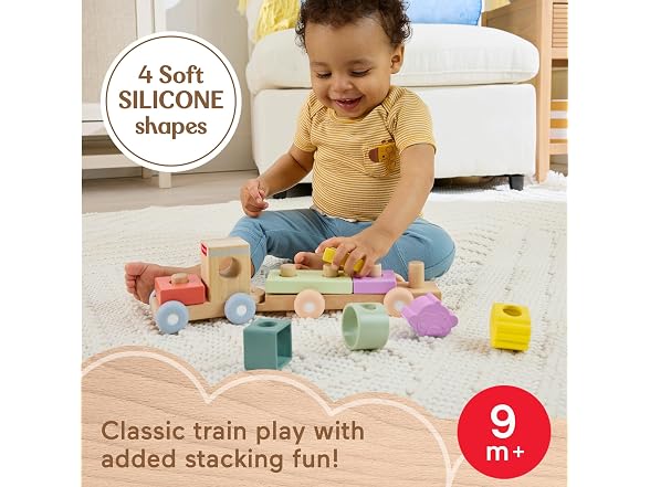 Fisher-Price Wood Stacking Train