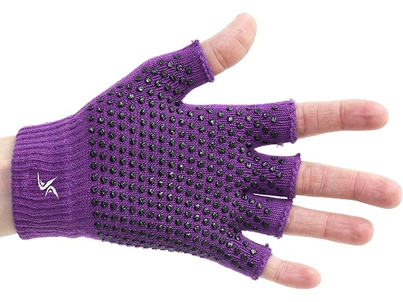 ProsourceFit Grippy Yoga Gloves