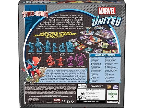 Marvel United: Spider-Geddon, Board Game