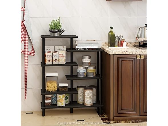 Furinno Turn-N-Tube 6-Tier Accent Display Rack