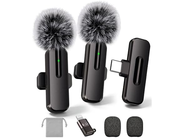 wedaniya Wireless Lavalier Microphones