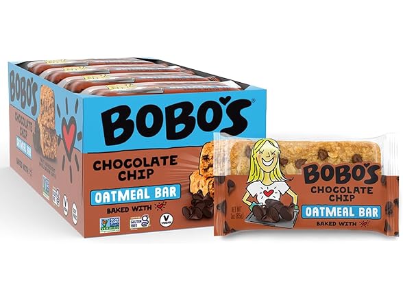 Bobo's Chocolate Chip Oat Bars 12pk