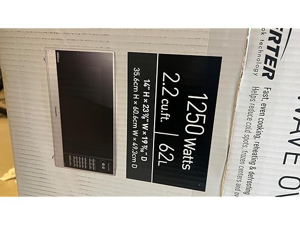 Panasonic PA590022 2.2 cu. ft. Microwave