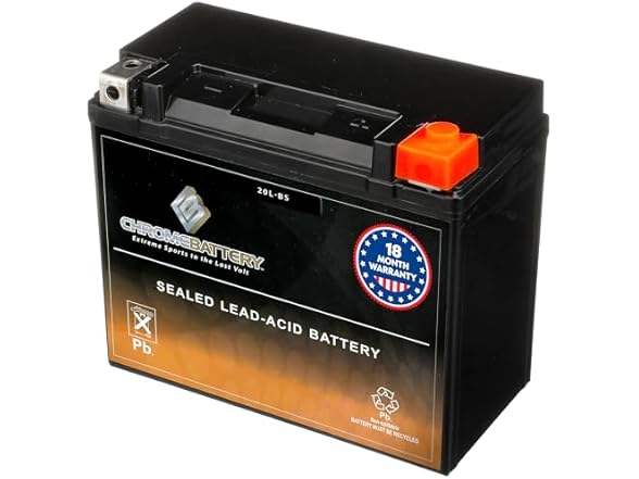 CB CHROMEBATTERY 20L-BS Maintenance-Free