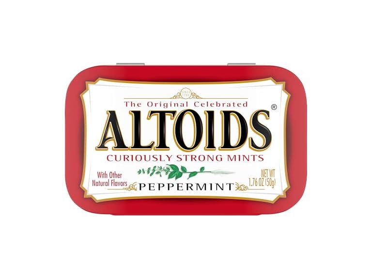 Wrigley Curiously Strong Mints 1.76 Oz. Tin