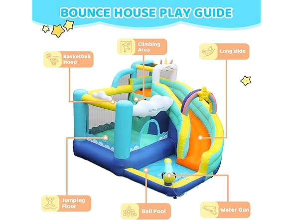FBSPORT Inflatable Bouncer