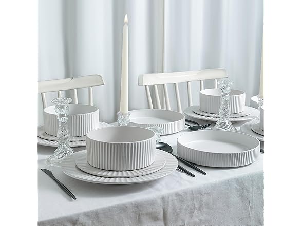 Stone Lain Lusso 16-Piece Dinnerware Set