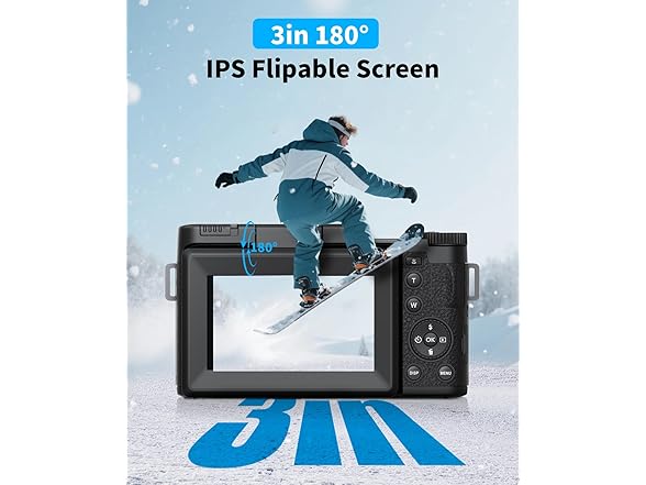 FLATIC Digital Camera | 6K | 75MP