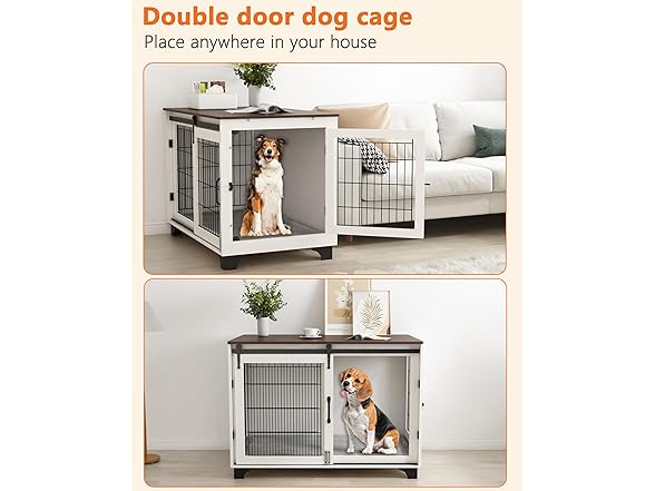 Piskyet Wooden Dog Crate Furniture