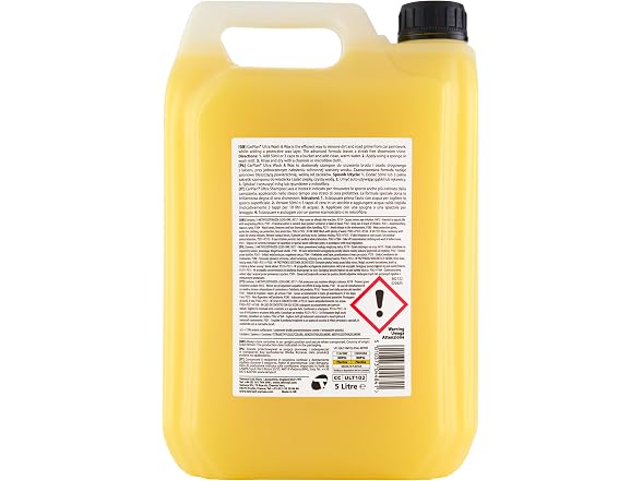 CarPlan Ultra Wash & Wax 1.3 Gal pH Neutral