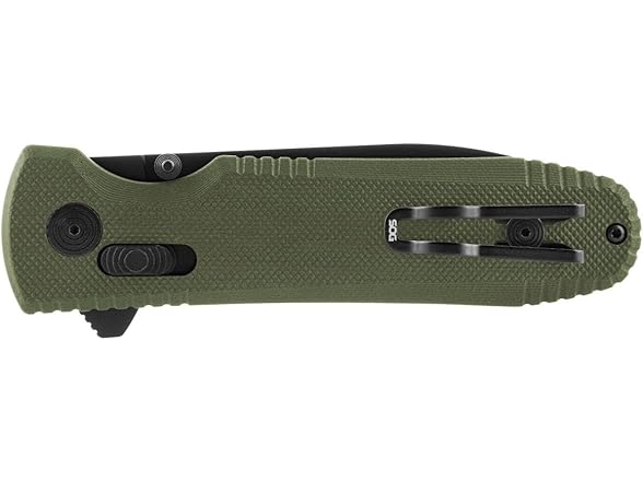 SOG Pentagon XR Quick-Opening Sharp Ambidextrous Pocket Fold (Open Box)