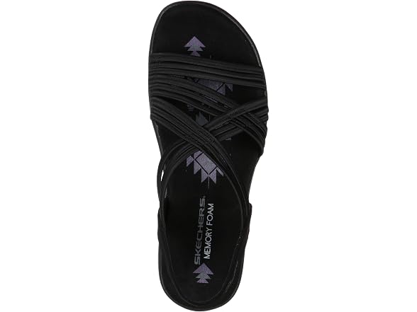 Skechers Women's Reggae Slim Simply Stretch Sandal (12)