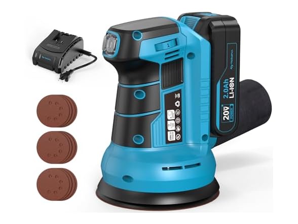 TILSWALL DS04 Cordless Orbital Sander