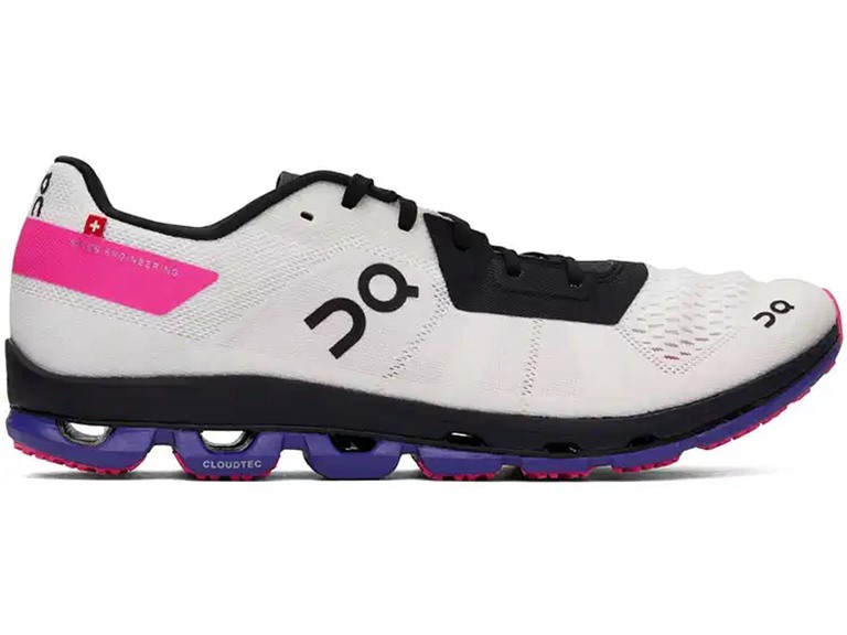On Running 36.98436 7.5 On Running Cloudflash 2 Men's Shoes White/Indigo White/Indigo