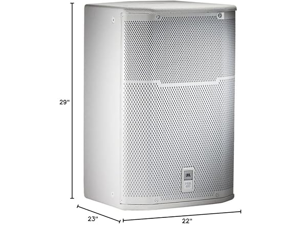 (NEW) JBL Professional PRX415M-WH Portable 2-way Passive Utility Stage Monitor