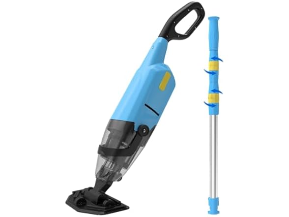 Pool Vacuum Cleaner for Above Ground Pool, Cordless Handheld (Open Box)