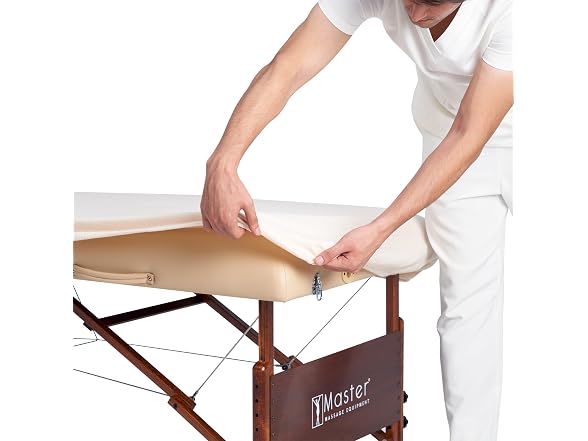 Master Massage Cotton Flannel Sheet Set 3 Pc White