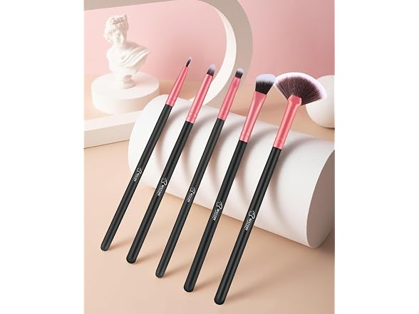 Bestope Pro Makeup Brush Set 16 Piece Black