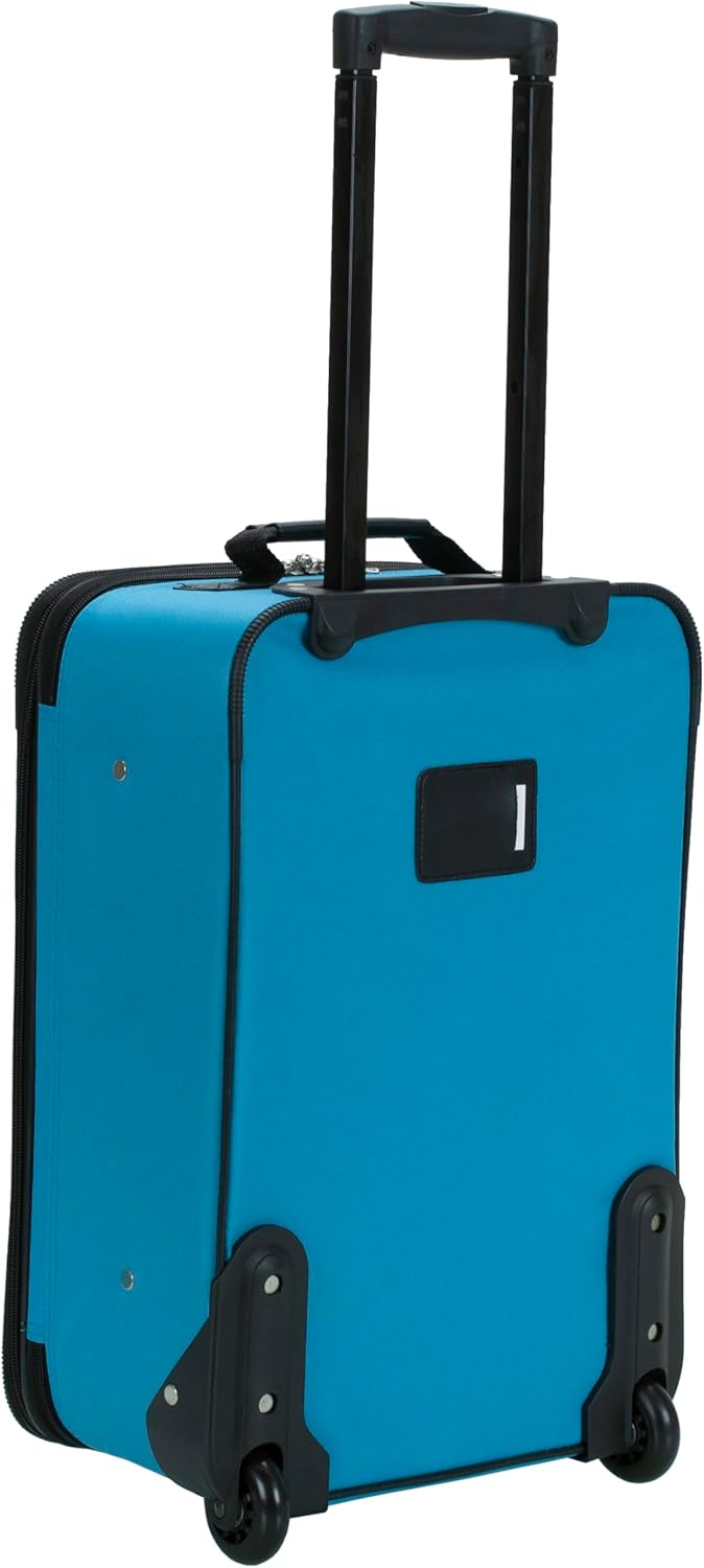 Rockland Fashion Softside Upright Luggage Set - Gallery 8