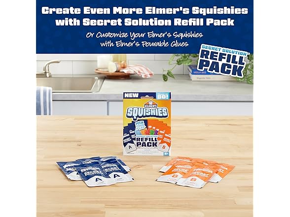 Elmer’s Squishies Kids’ Activity Kit