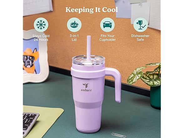 REDUCE 24 oz Stainless Steel Tumbler