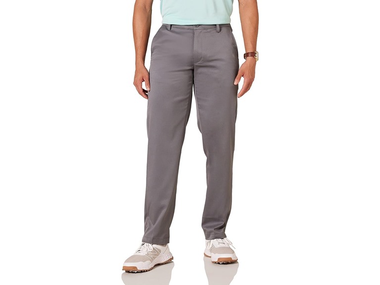 Amazon Essentials Men's Straight-Fit Stretch Golf Pant, Grey, 32W x 31L
