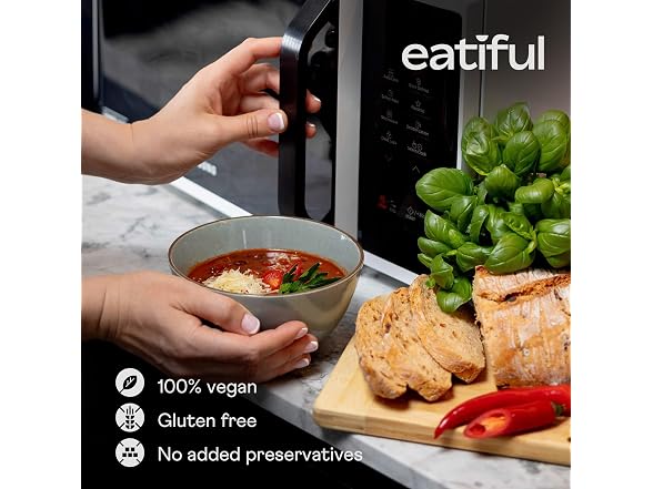 EATIFUL Chili Soup 14.1 Ounce Pack of 10