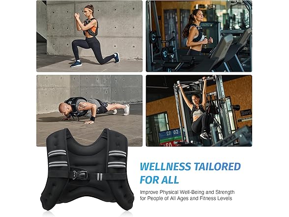 ZELUS Weighted Vest - 16lb