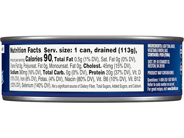 StarKist Chunk Light Tuna in Water