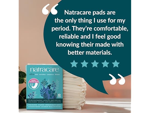 Natracare Pads Ultra Wings 14 ct