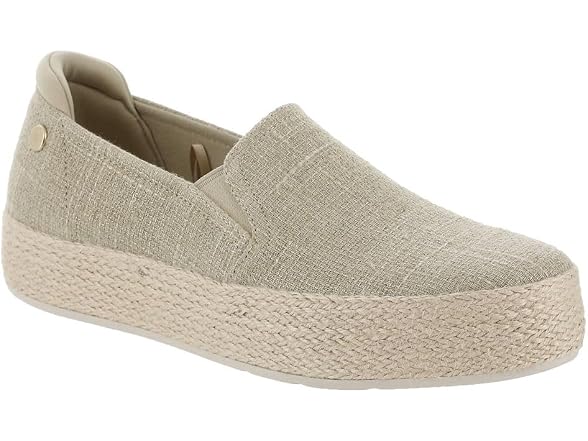 Skechers Women's Martha Stewart Bobs Sesame Shoes (9.5)