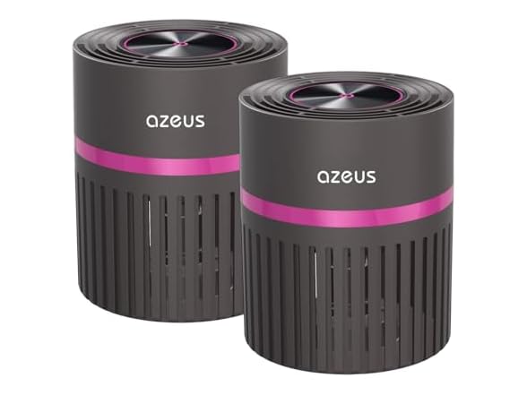 AZEUS Quiet Air Purifier, 2-Pack