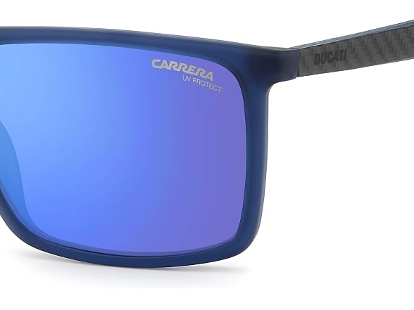 Carrera Unisex CARDUC 023/S Sunglasses Matte Blue