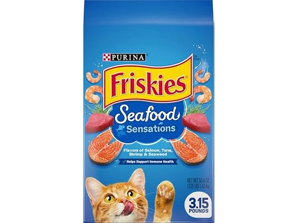 Friskies Cat Food, Ocean Fish Flavor , 50.4 oz