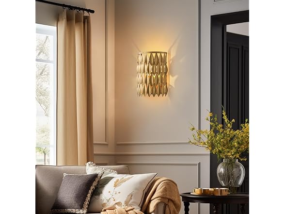 Parrot Uncle 10.6 Inch Gold Wall Sconce