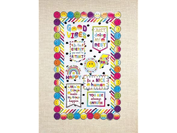 Teacher Created Resources Fun Size Black Painted Dots