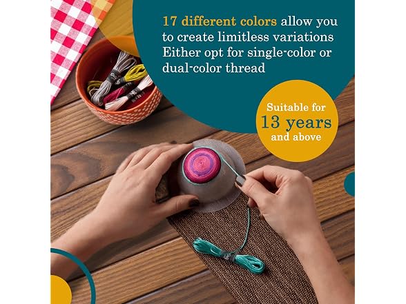 Craft Crush Cotton Thread Bowl DIY Kit - Gallery 5