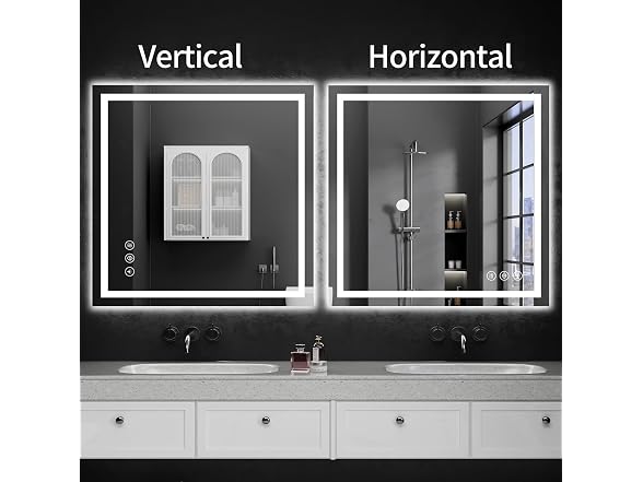 Anti-Fog LED Bathroom Mirror