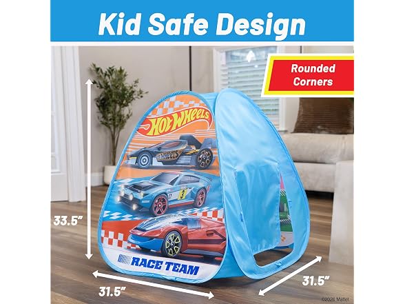 Hot Wheels™ Speed Zone Pop Up Play Tent for Kids