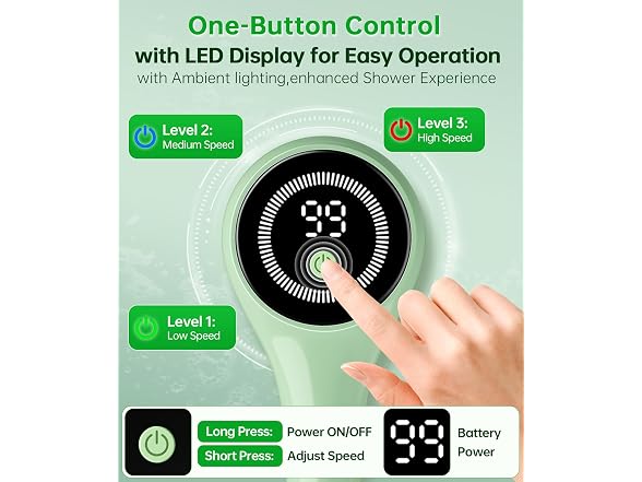 LUBEJR Electric Body Brush