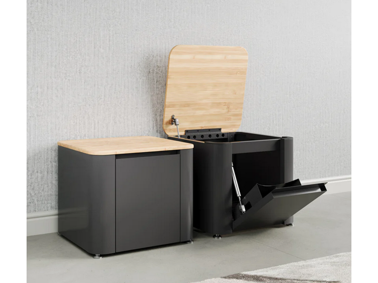 Everest EBK1TBKG Everest BENCH METAL STORAGE Gray