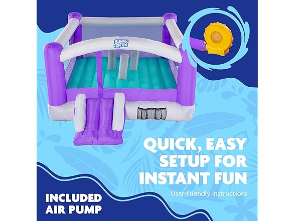 Sunny & Fun Inflatable Bounce House