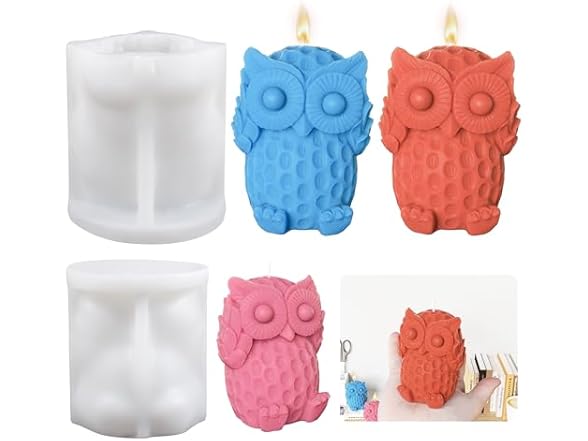 ASAISWO Night Owl Resin Mold
