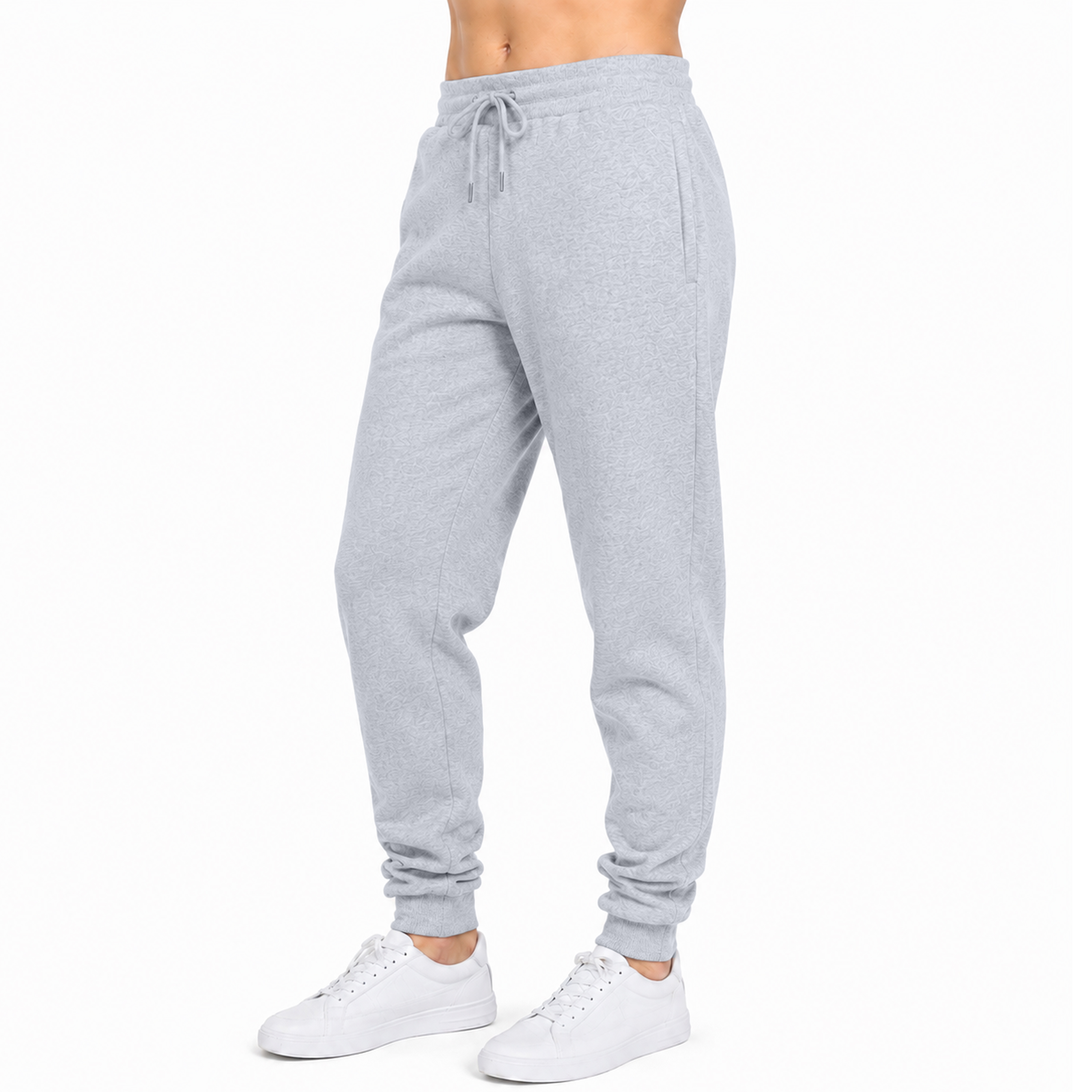 6Pk Womens Fleece Joggers w-Zip Pockets - Gallery 27