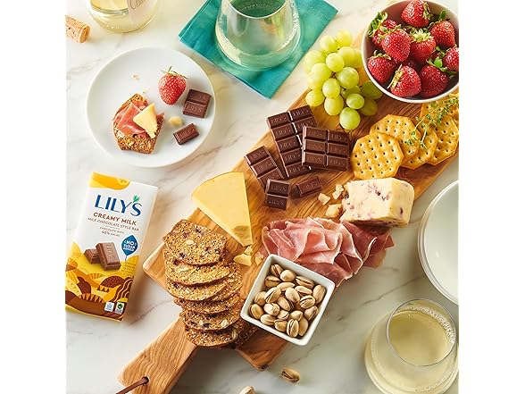 LILY'S Creamy Milk Chocolate Style No Su